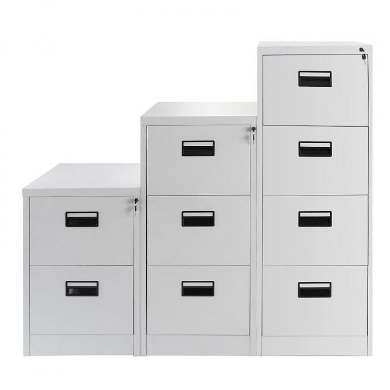 Archivador metálico, 4 cajones - Lambert ocasión